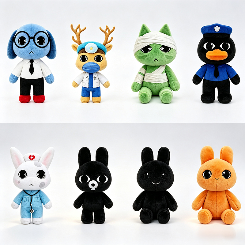 Cat Toys - 新登場のホットアニマル病院ぬいぐるみホラーゲーム アニマル病院アノマリー 猫 犬 ペンギン バニー
