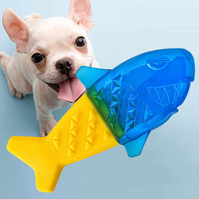 夏の暑さ対策！犬用噛むおもちゃ、冷凍可能、歯磨き効果のある水 - Teeth Cleaning Dog Chew Bone のレビューと価格