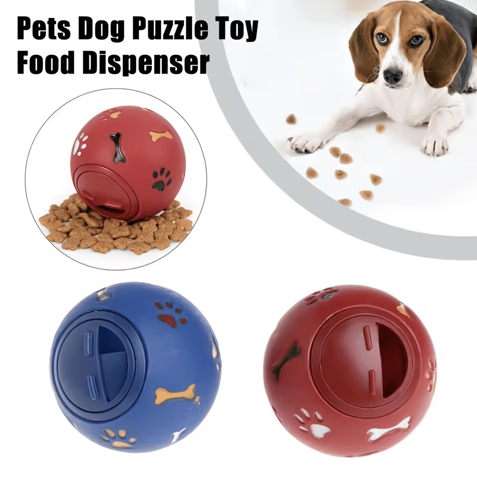 犬と猫用のおやつ供給ボール 耐久性のあるインタラクティブなス - Dog Puzzle Feeder Toy のレビューと価格