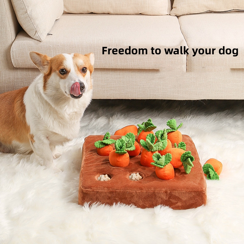 犬ニンジンぬいぐるみインタラクティブ犬のおもちゃぬいぐるみパ - Snuffle Mat For Dogs のレビューと価格