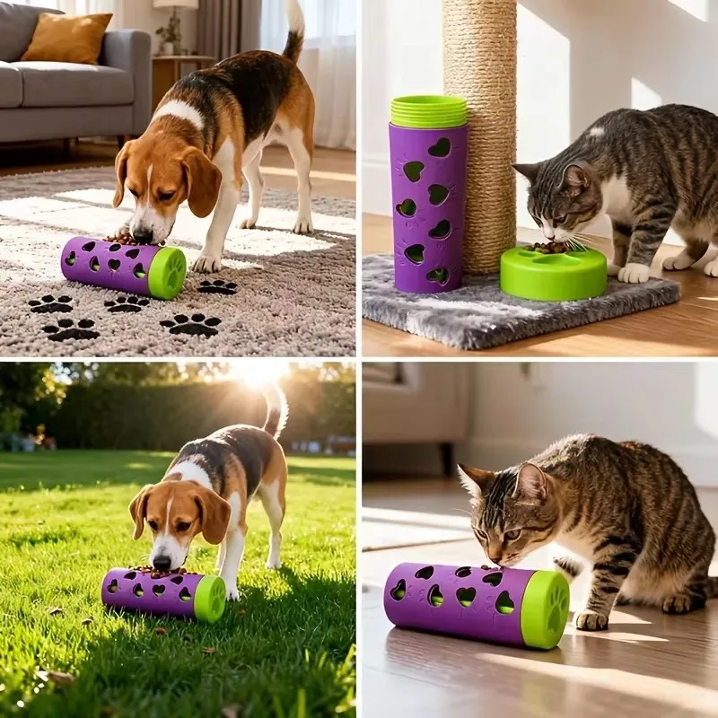 犬用ゴム製おやつディスペンサーおもちゃ、耐噛み性歯磨きおもち - Rubber Treat Dispensing Dog Toy のレビューと価格