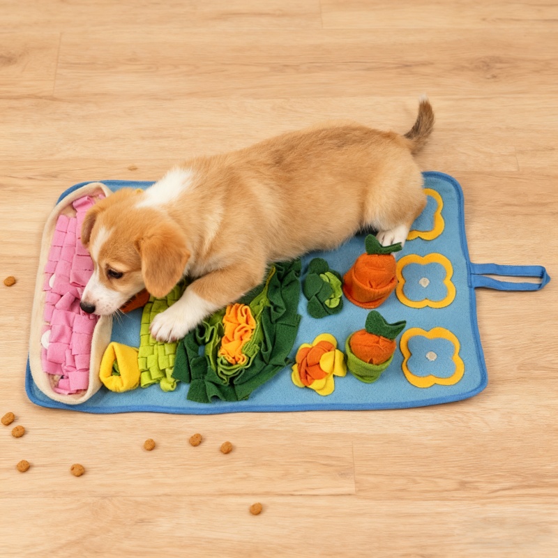 犬用スナッフルマットパズルおもちゃ 犬用インタラクティブフィ - Snuffle Mat For Dogs のレビューと価格