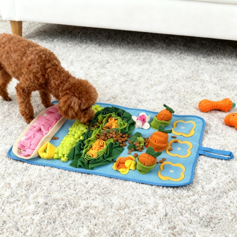 犬用スナッフルマットパズルおもちゃ 犬用インタラクティブフィ - Snuffle Mat For Dogs のレビューと価格