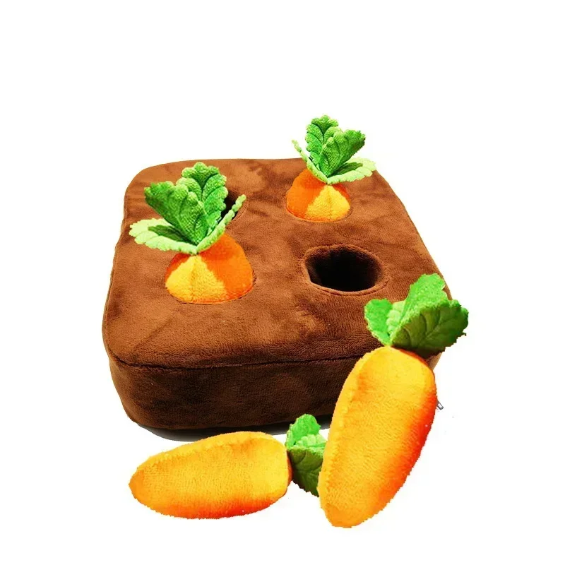 犬用おもちゃ　嗅覚マット　ペット用　ニンジンぬいぐるみマット - Snuffle Mat For Dogs のレビューと価格