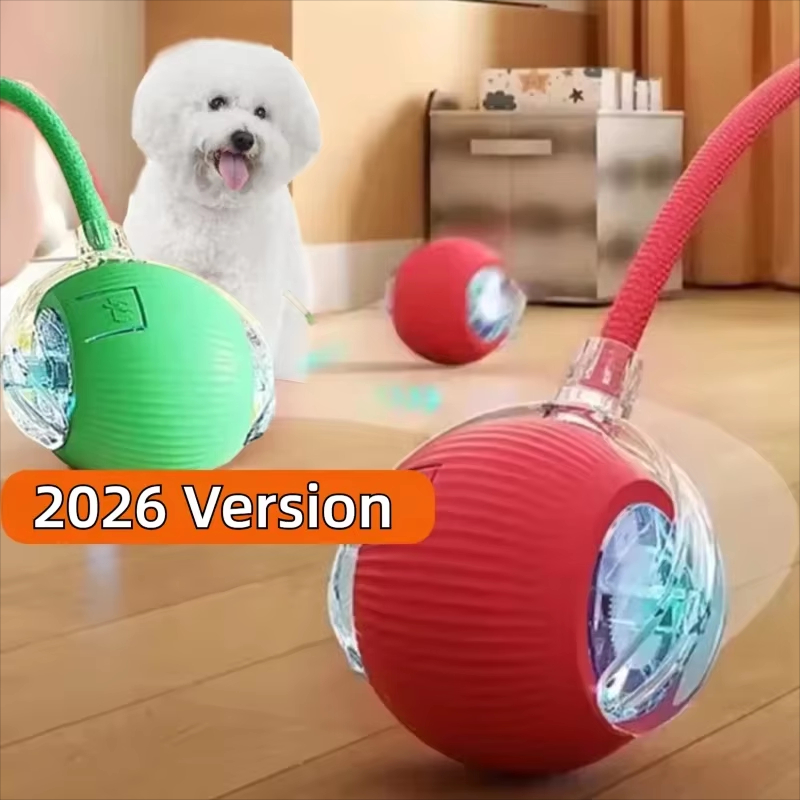 新しい犬用インタラクティブボールおもちゃ、自動回転式犬用ボー - Automatic Moving Dog Ball のレビューと価格