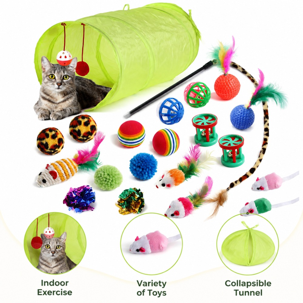 退屈解消猫用インタラクティブおもちゃパック 羽根付きワンド  - Catnip Interactive Plush Mouse のレビューと価格