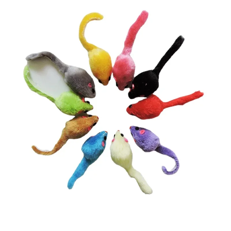 8個入り ふわふわぬいぐるみ猫用おもちゃ ソフトで丈夫なイン - Catnip Interactive Plush Mouse のレビューと価格