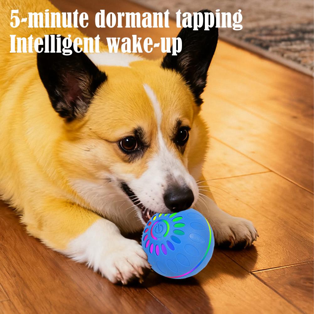 スマートドッグトイボール 自動インタラクティブペット電子ロー - Automatic Moving Dog Ball のレビューと価格