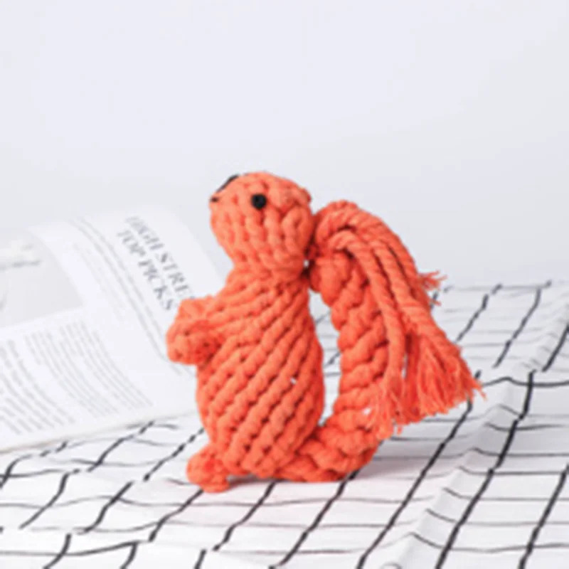 丈夫な編み込み綿ロープ犬用おもちゃ 中型犬・大型犬向け 売れ - Dog Rope Toy Aggressive Chewers のレビューと価格