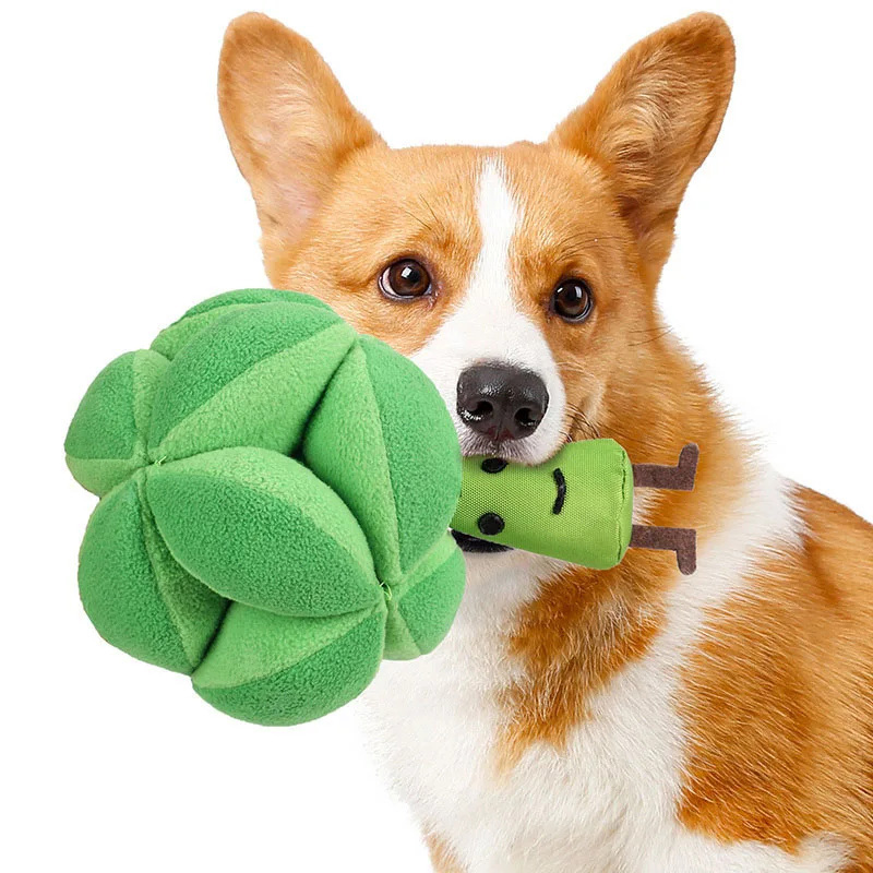 スナッフルブロッコリー犬用パズルおもちゃ、IQ向上、ゆっくり - Dog Puzzle Feeder Toy のレビューと価格
