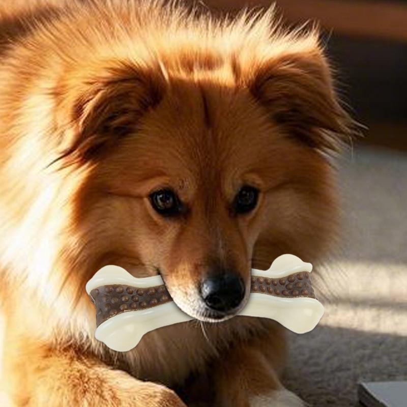 犬の骨のおもちゃインタラクティブクリーニング歯退屈救済インタ - Teeth Cleaning Dog Chew Bone のレビューと価格