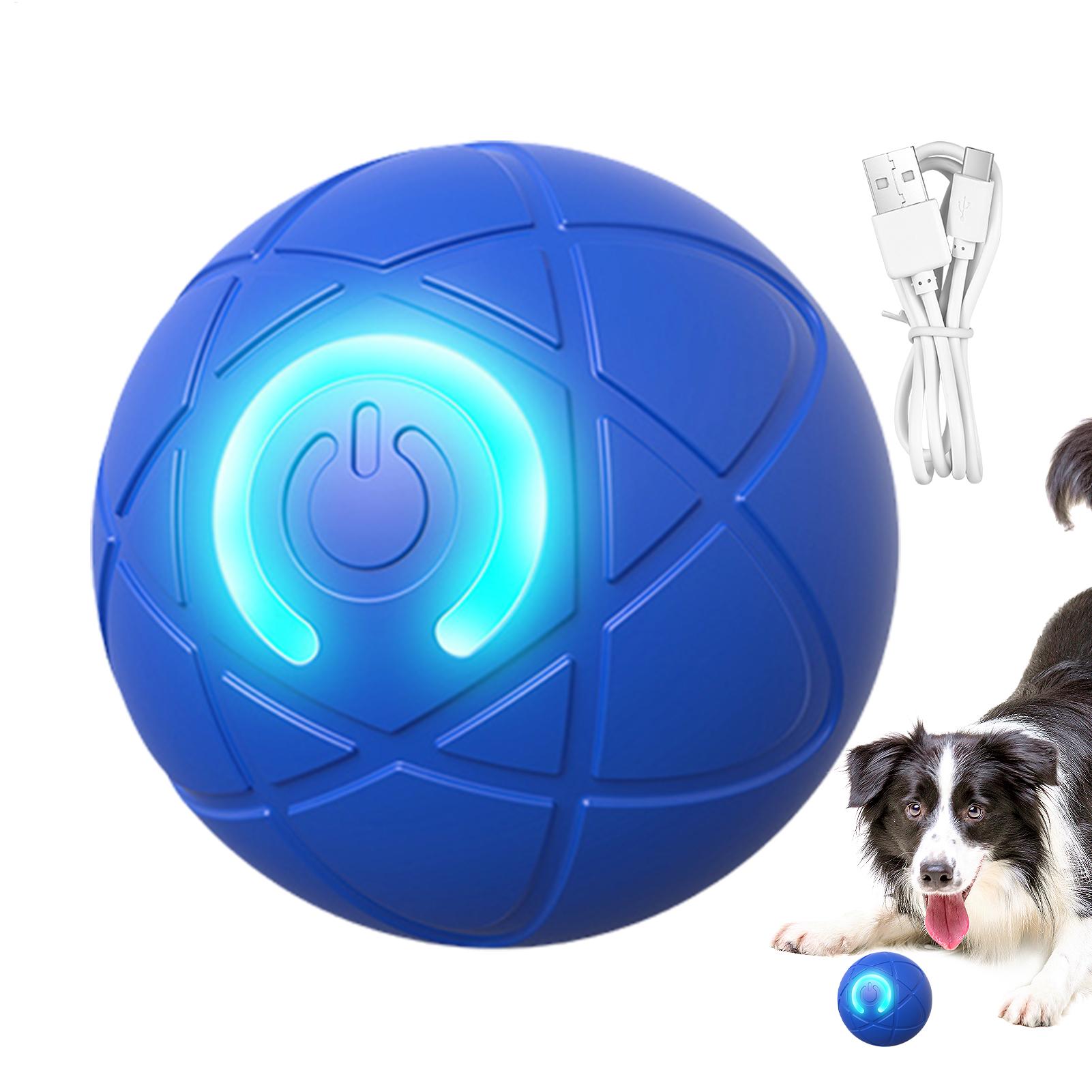 噛みつきが激しい犬用スマートインタラクティブおもちゃ、自動移 - Automatic Moving Dog Ball のレビューと価格