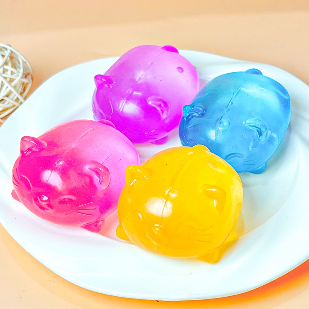 感覚刺激おもちゃ かわいいミニマルトーススクイッシーキャット - Cat Toys のレビューと価格