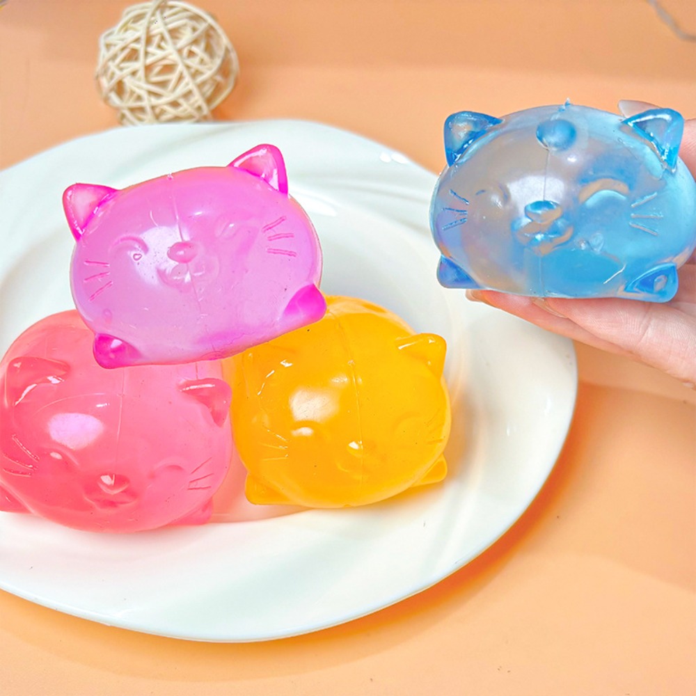 感覚刺激おもちゃ かわいいミニマルトーススクイッシーキャット - Cat Toys のレビューと価格
