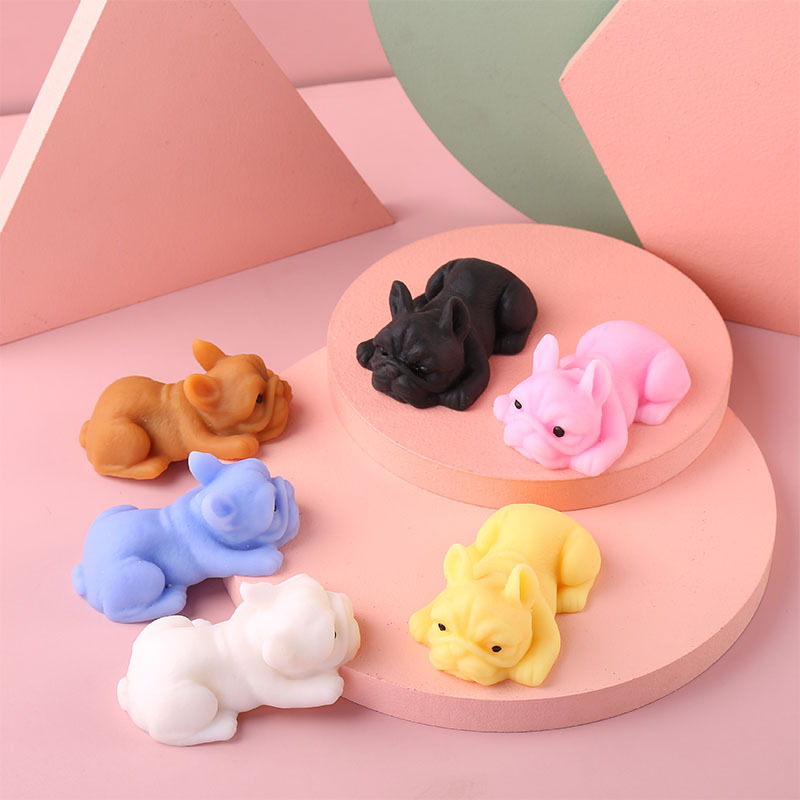 フワフワ犬アニメフィジェットおもちゃパズルクリエイティブシミ - Interactive Squeaky Plush Dog Toy のレビューと価格