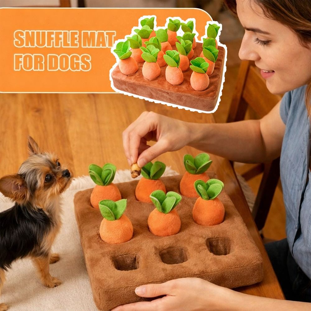 ストレス解消ニンジン嗅覚マット 精神刺激 インタラクティブ給 - Snuffle Mat For Dogs のレビューと価格