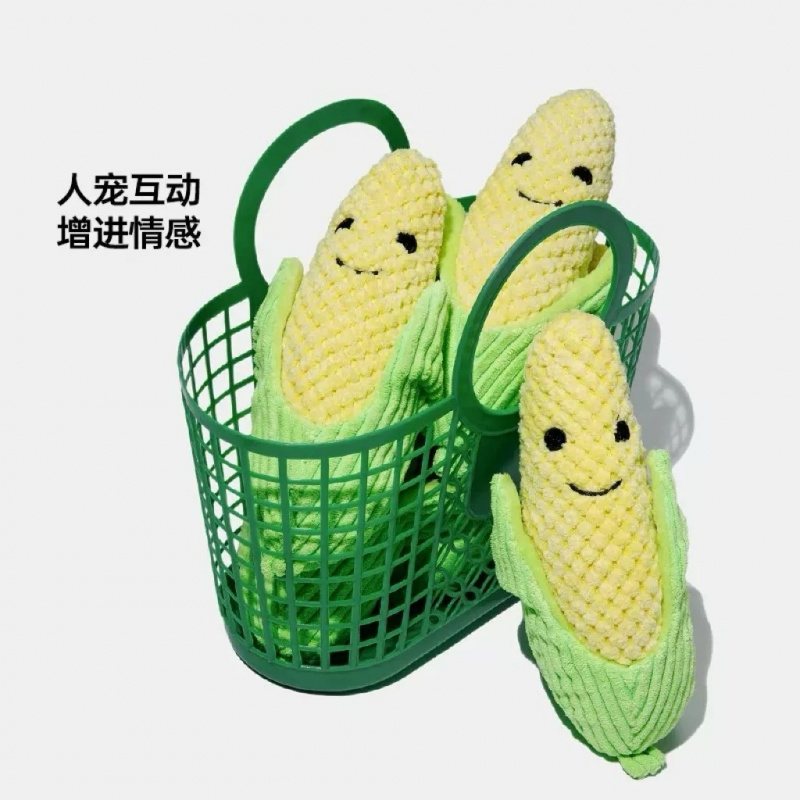 犬用の歯ぎしりや歯磨き用の音の出るおもちゃ、小型犬用の模擬ブ - Interactive Squeaky Plush Dog Toy のレビューと価格