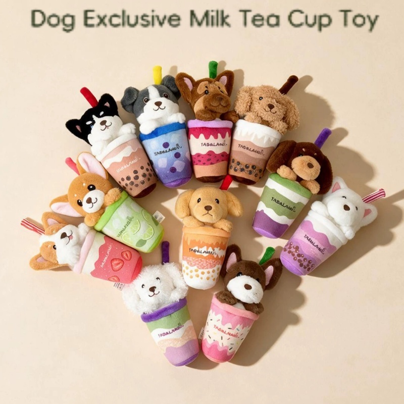 Yaomland耐久性のある鳴き笛付きスナッフル犬用おもちゃ - Interactive Squeaky Plush Dog Toy のレビューと価格