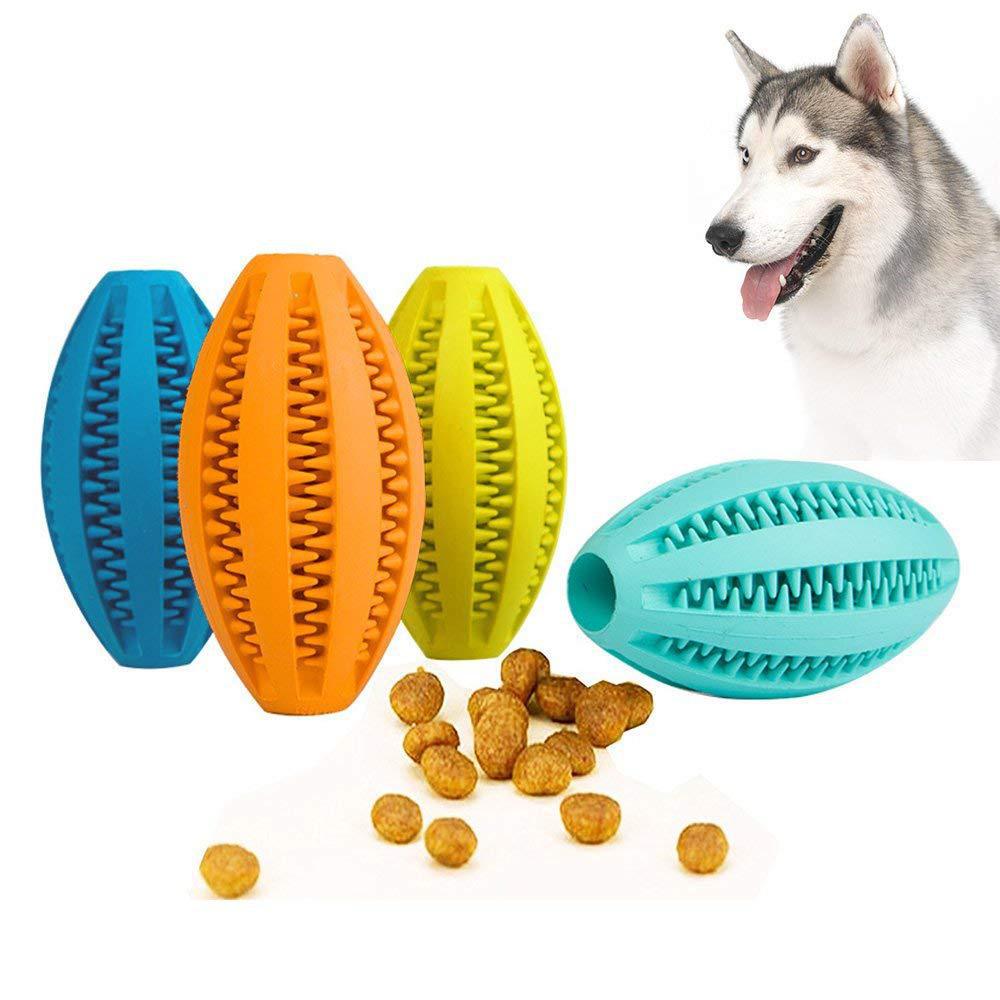 ペットの犬の噛むおもちゃ歯のクリーニングスナックボールペット - Indestructible Dog Chew Toy のレビューと価格