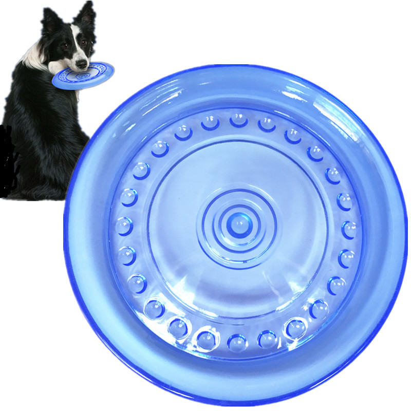 面白いペット犬フライングディスクソーサーおもちゃ小中大犬アジ - Flying Disc Dog Training Toy のレビューと価格