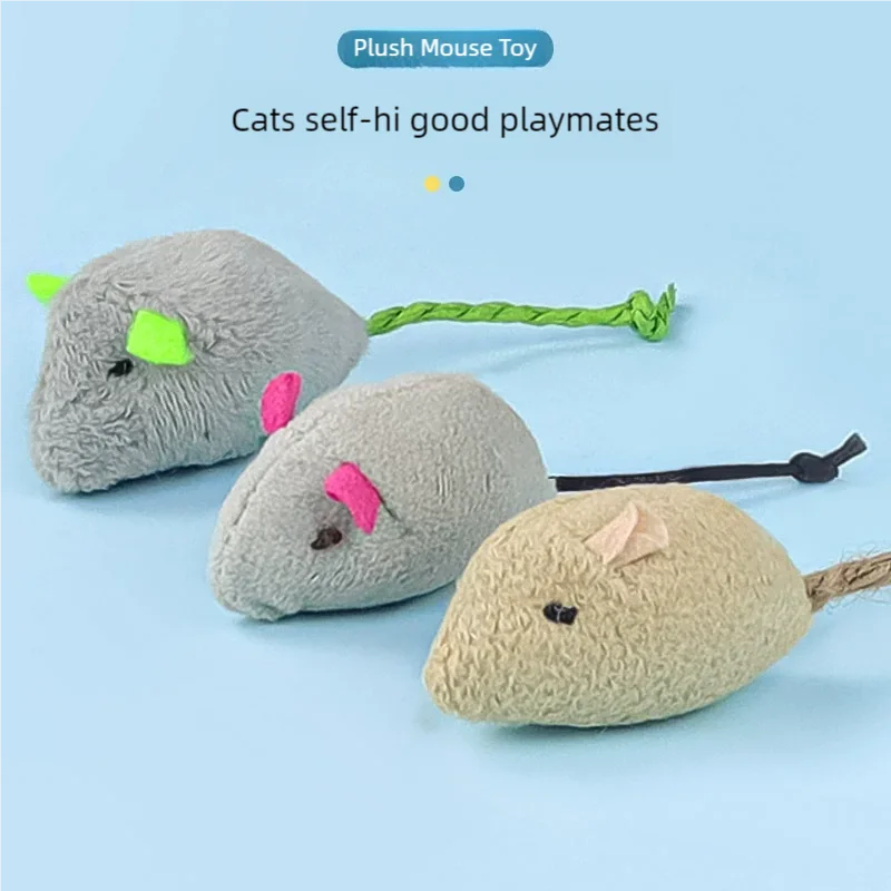 ペット用おもちゃ キャットニップ入りネズミ 猫用おもちゃ 楽 - Catnip Interactive Plush Mouse のレビューと価格