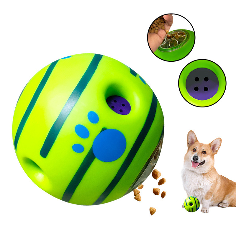 インタラクティブな犬用おやつボールおもちゃ、小型犬・中型犬用 - Rubber Treat Dispensing Dog Toy のレビューと価格
