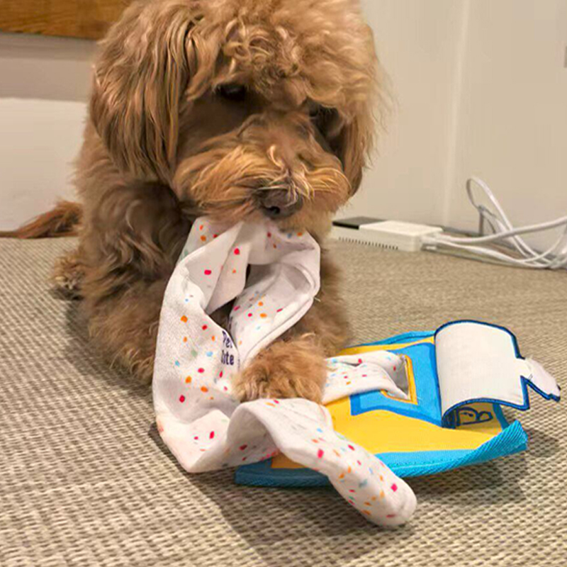 インタラクティブなペット用犬のおもちゃ、嗅覚パズル、小型犬・ - Snuffle Mat For Dogs のレビューと価格
