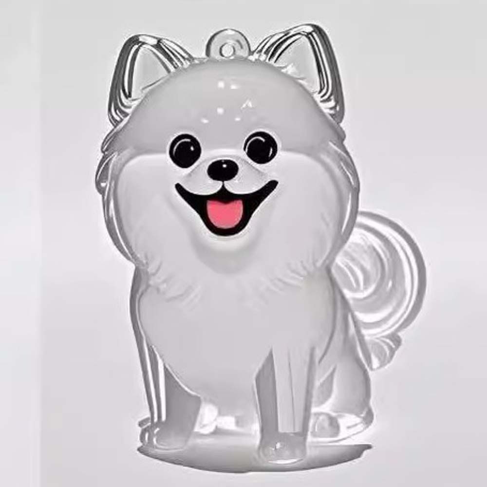 吊り下げ装飾犬型ペットヘア収納ボックス 透明ヘアグルーミング - Pet Grooming のレビューと価格