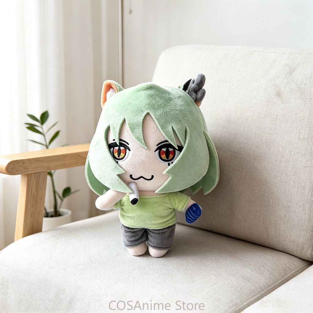 チェーンスモーカー猫「ヤニネコ」25cm。かわいいアニメ風の - Cat Toys のレビューと価格