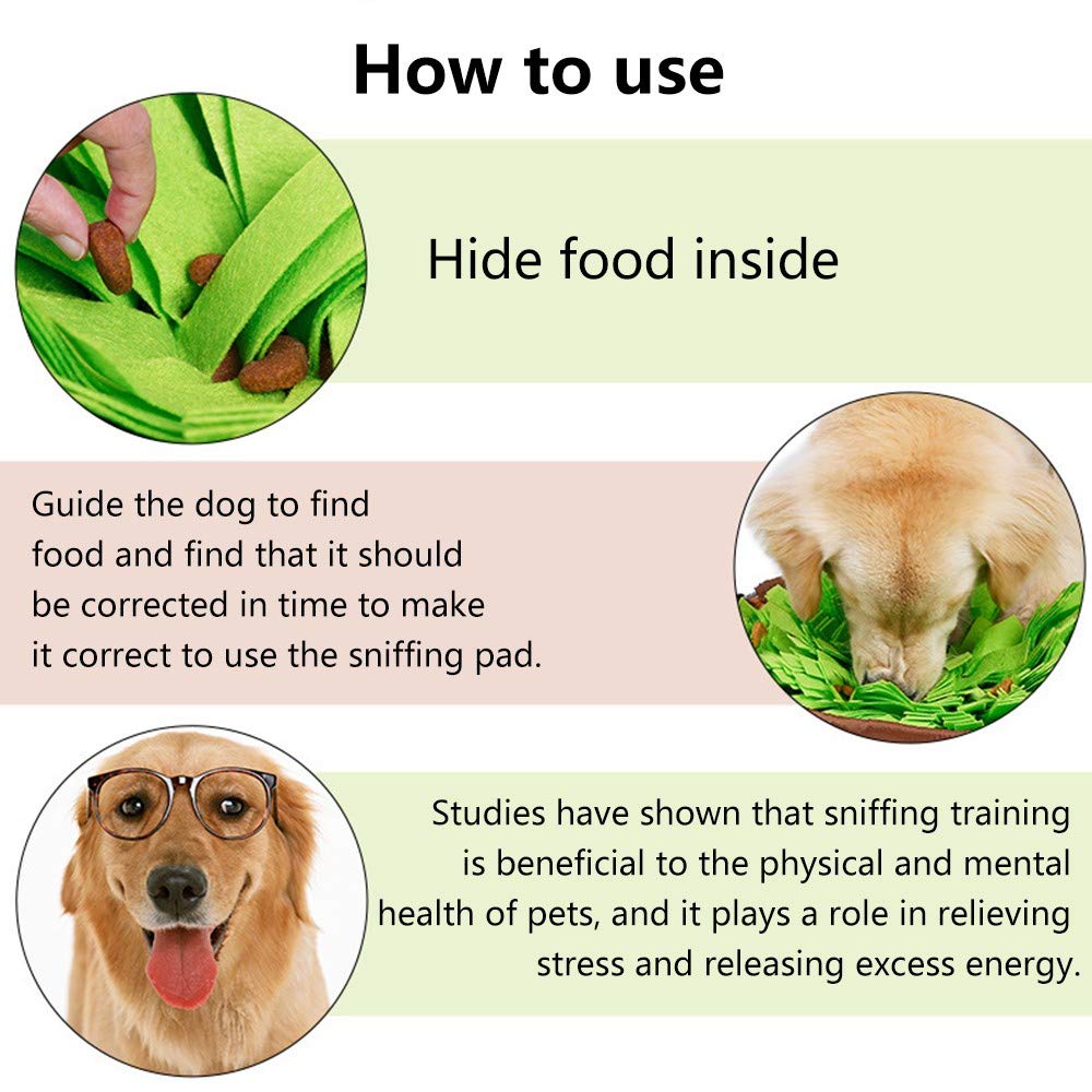 犬用ペットスナッフルマット、退屈解消のためのインタラクティブ - Snuffle Mat For Dogs のレビューと価格