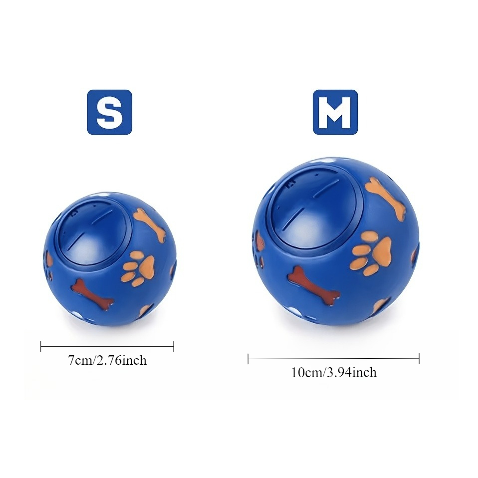 犬用おやつボール、猫と犬用のスローフィーダーフードディスペン - Rubber Treat Dispensing Dog Toy のレビューと価格