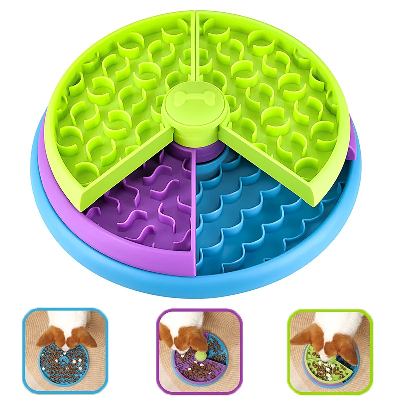 犬パズルスローフィーダーインタラクティブ犬パズルゲーム 3  - Dog Puzzle Feeder Toy のレビューと価格
